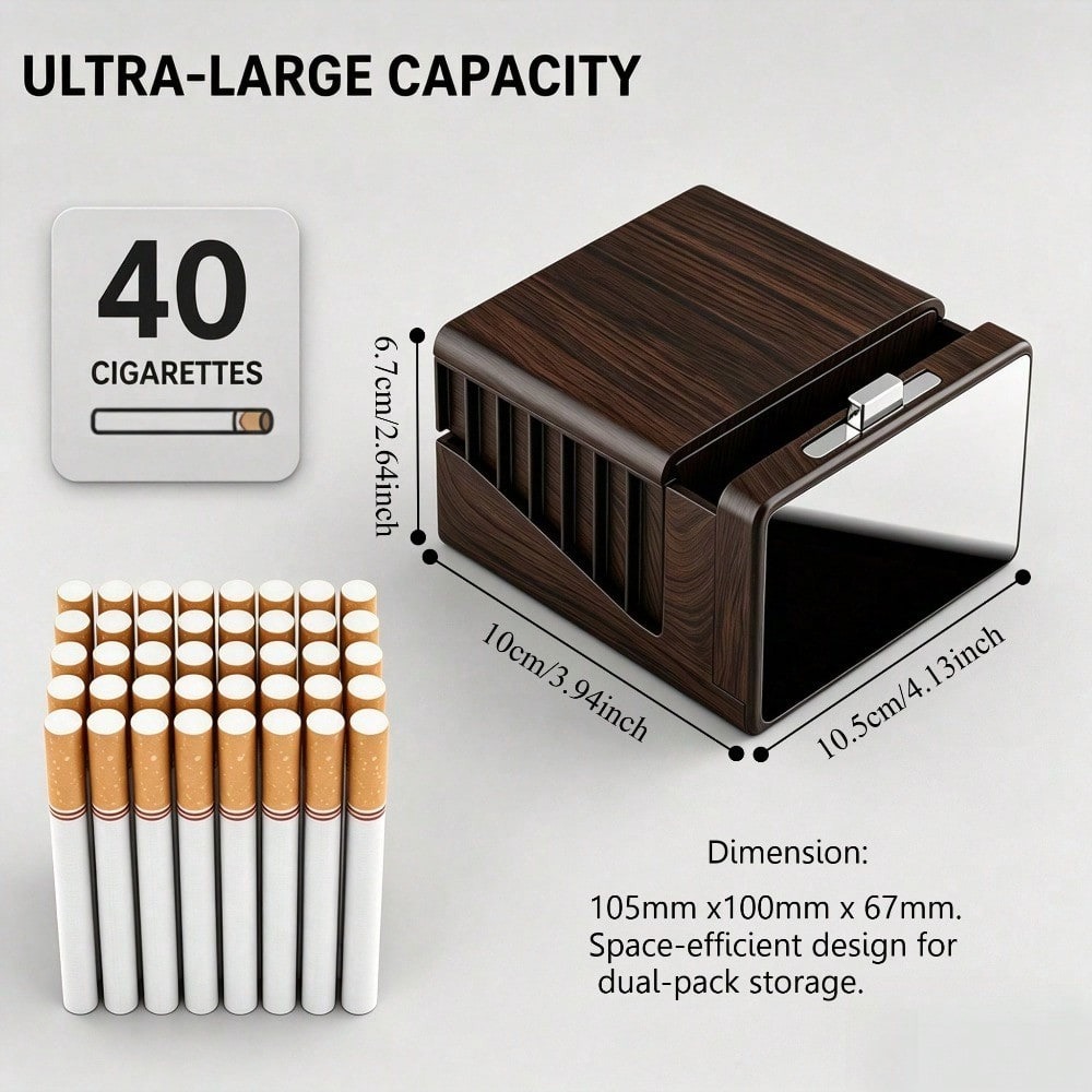 대용량 담배 케이스, 자동 팝업식 담배 상자, 방습 및 - Smoking & Vaping Accessories 리뷰 및 가격