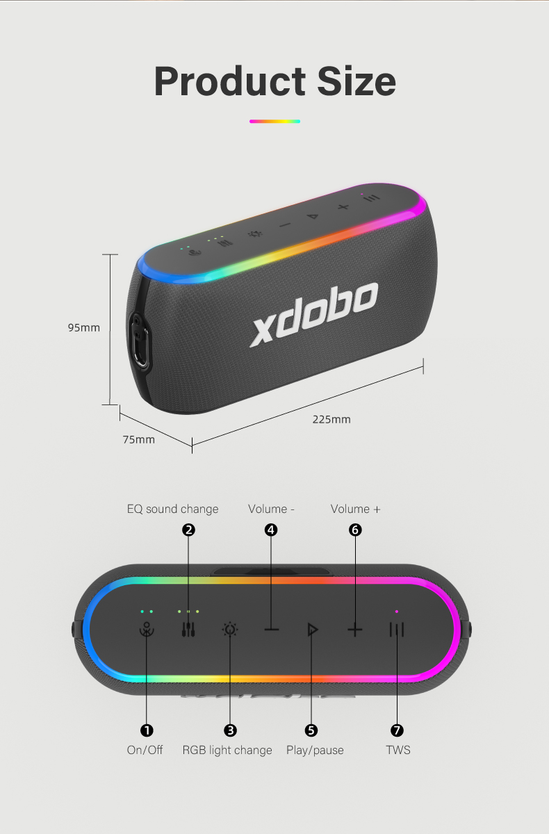 XDOBO X8 III 블루투스 스피커 무선 서브 우퍼 - Anker Speaker Soundcore Boom 2 리뷰 및 가격