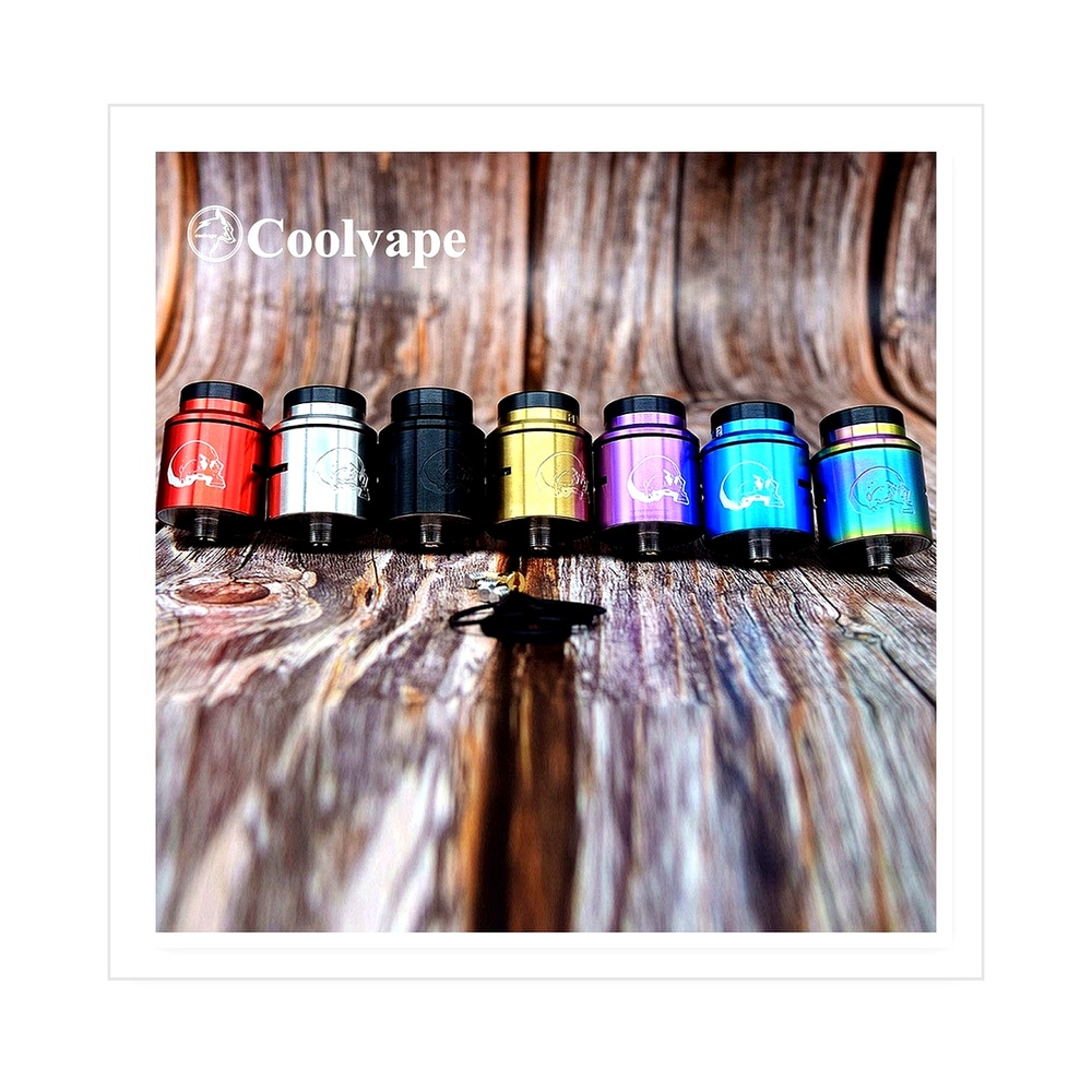 전자담배용 WOLFCOOL C2MNT RDA 베이프 분 - Accessories For Vaping 리뷰 및 가격