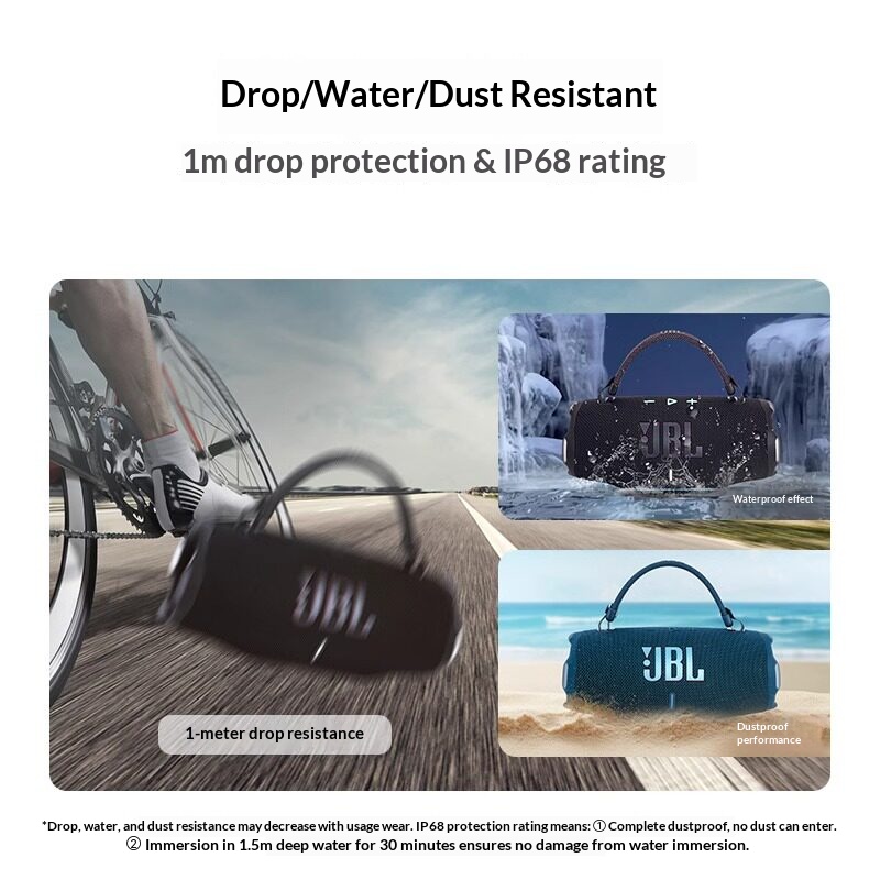 JBL Charge6 휴대용 무선 스피커, IP68 방 - Anker Speaker Soundcore Boom 2 리뷰 및 가격