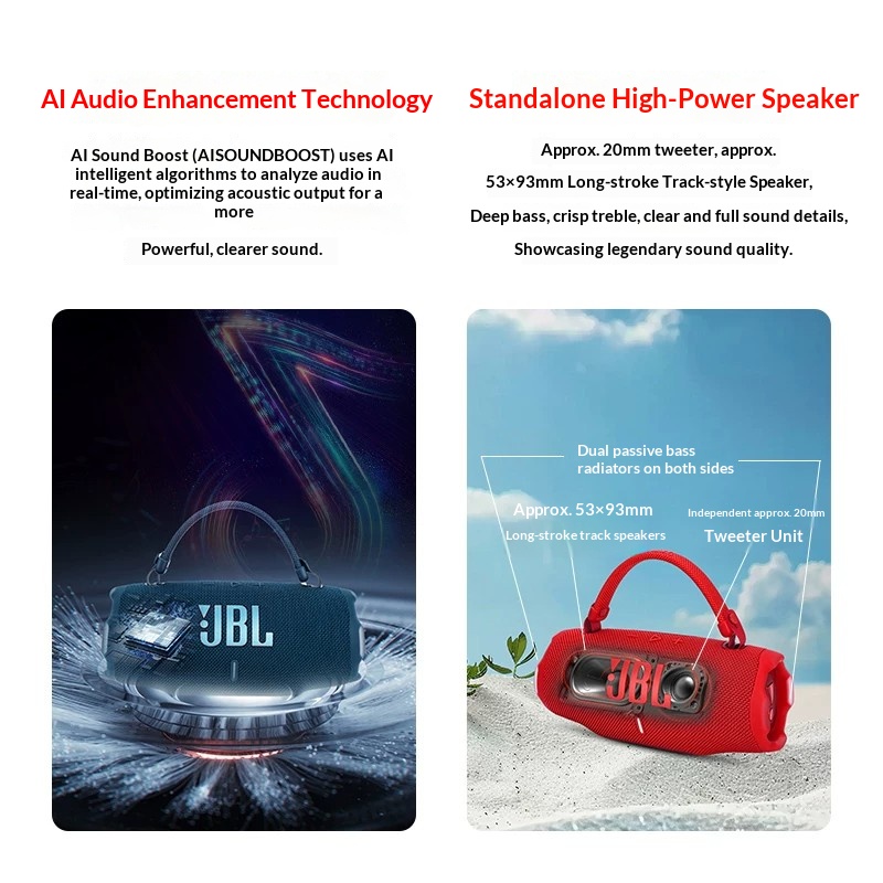 JBL Charge6 휴대용 무선 스피커, IP68 방 - Anker Speaker Soundcore Boom 2 리뷰 및 가격